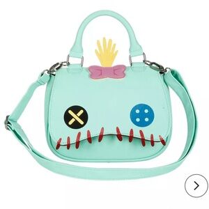 Loungefly Disney Lilo & Stitch Scrump Crossbody Handbag Purse with Handle